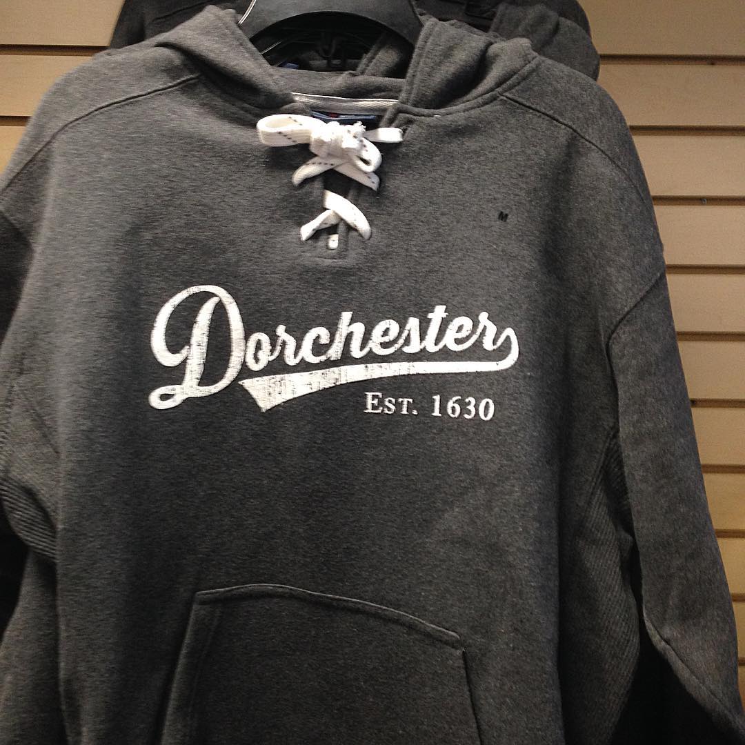 New hoodie…if you like them we’ll keep making them! #Dorchester # ...