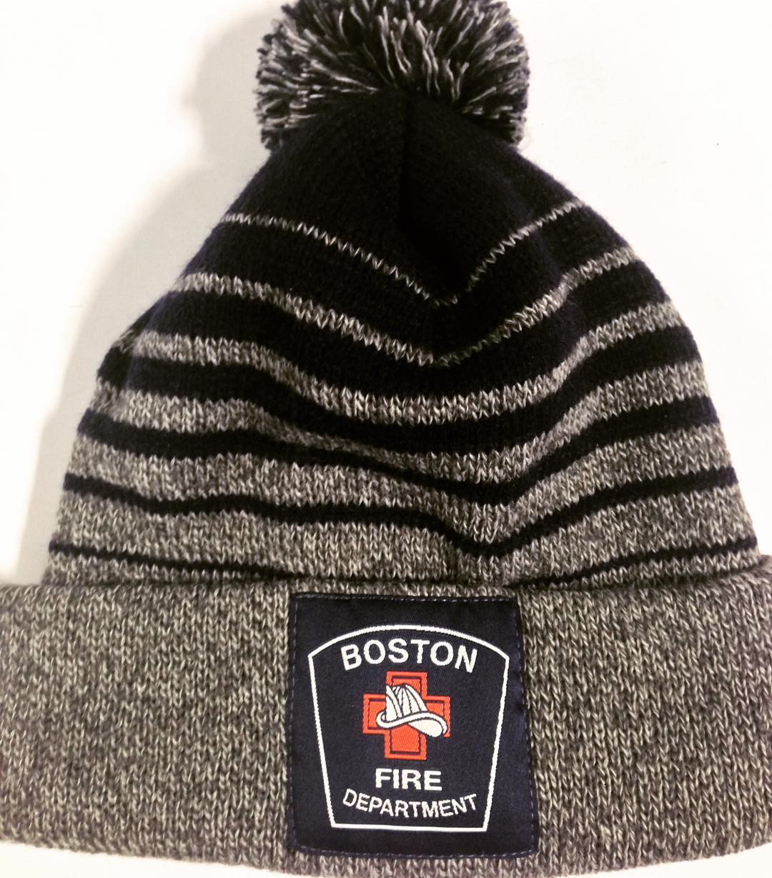 New delivery of Boston Fire beanies just in! Four in the store and more ...