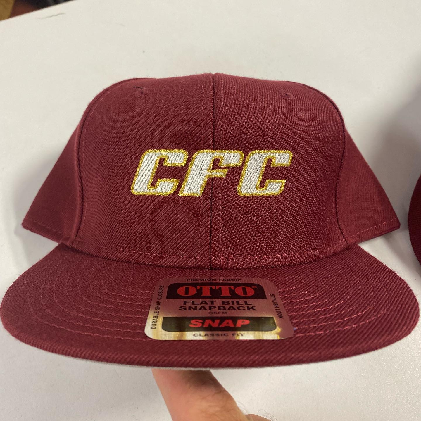 Another hat coming in hot!! Shoutout to CFC and Ty Redding for this cool color combo.